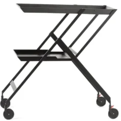 Arbeits- und Serviertisch Plico, rollbar
