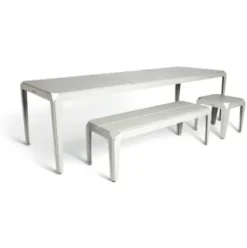 Bank Bended Bench 140