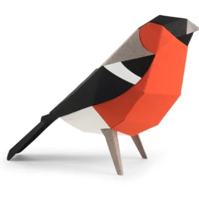 3D Papiermodell Vögel
