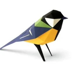 3D Papiermodell Vögel