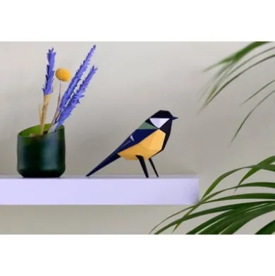 3D Papiermodell Vögel