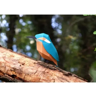 3D Papiermodell Vögel