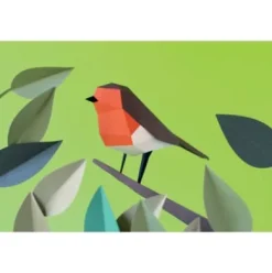 3D Papiermodell Vögel