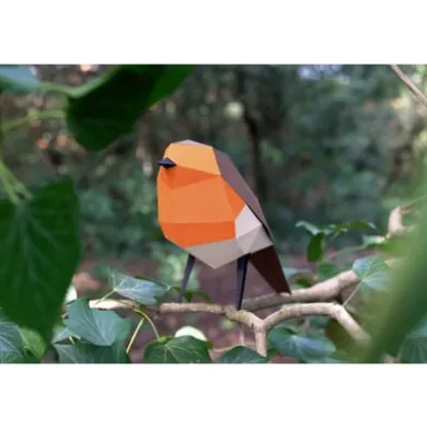 3D Papiermodell Vögel