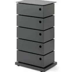 Drehladen-Container Stahlblech 5-fach anthrazit