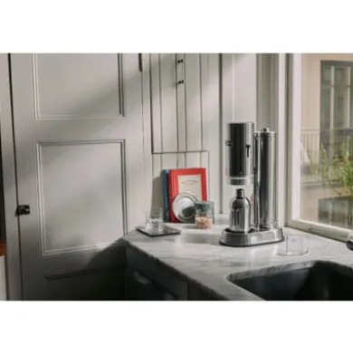 Edelstahlflasche zu Wassersprudler Carbonator Pro