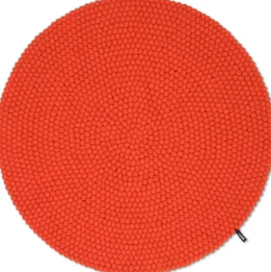 Filzkugelteppich
