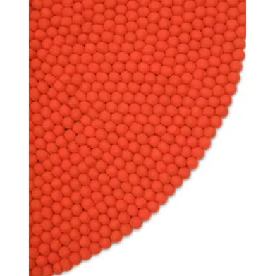 Filzkugelteppich