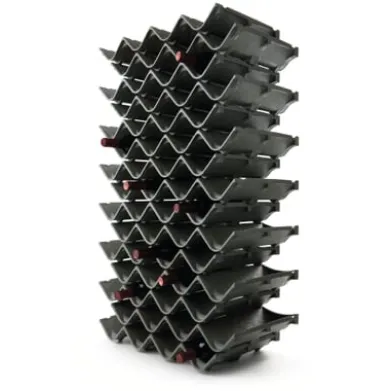 Flaschenregal Zigzag