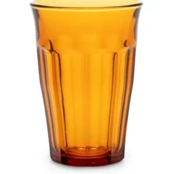 Französisches Bistroglas Amber