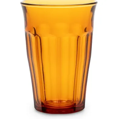 Französisches Bistroglas Amber