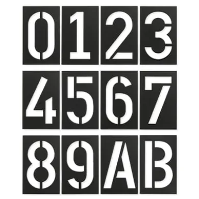 Hausnummer Spiekermann Industrial
