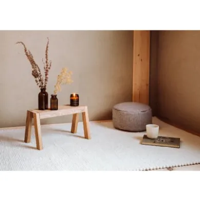 Hocker Eichenholz