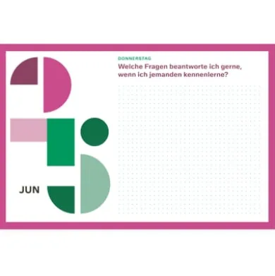 Kalender 365 neue Seiten von dir
