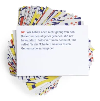 Karten-Set Selbstvertrauen