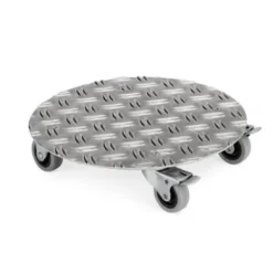 Kübelroller Aluminiumblech