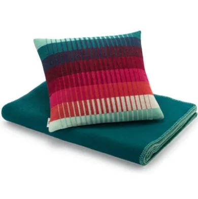 Lammwolldecke Doubleface