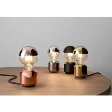 LED-Kopfspiegellampe Globe, Kupfer