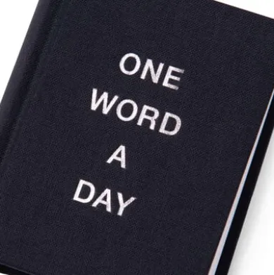 Notizbuch One Word a Day