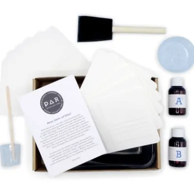 Postkartenset DIY Cyanotypie