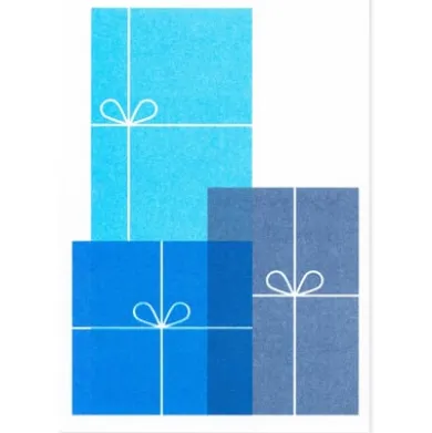 Postkarten-Set Riso Winter
