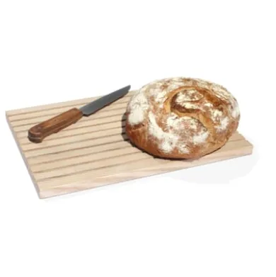Schneidbrett mit Brotbeutel
