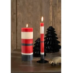 Stumpenkerze Weihnachtsmann