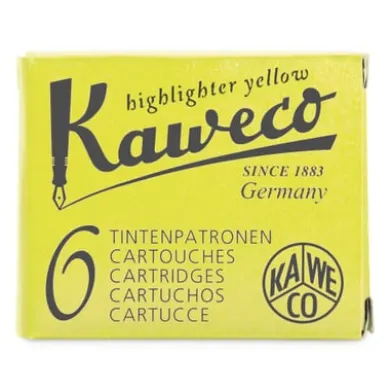 Tintenpatronen zu Marker Kaweco Neongelb