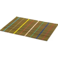 Tischset bunt kariert