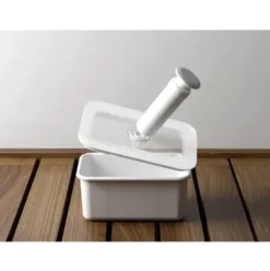 Vakuumpumpe zu Vorratsbehälter Emaille Aromat