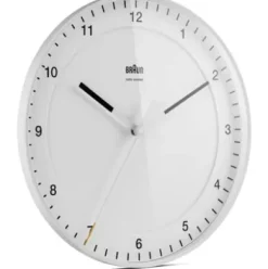 Wanduhr Braun