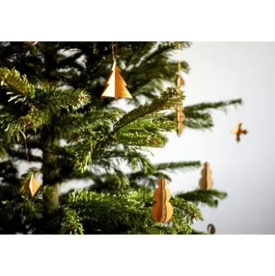 Weihnachtsschmuck Birkenrinde