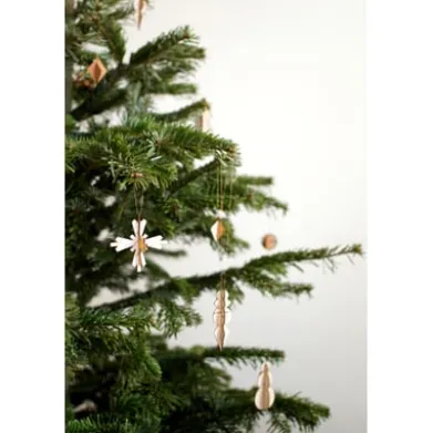 Weihnachtsschmuck Birkenrinde
