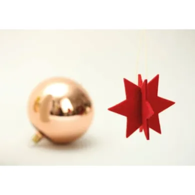 Weihnachtsschmuck Wollfilz