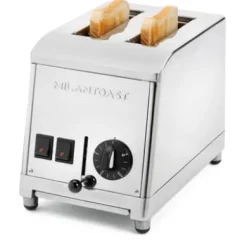 Zweischacht-Toaster Edelstahl