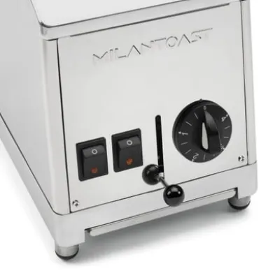 Zweischacht-Toaster Edelstahl